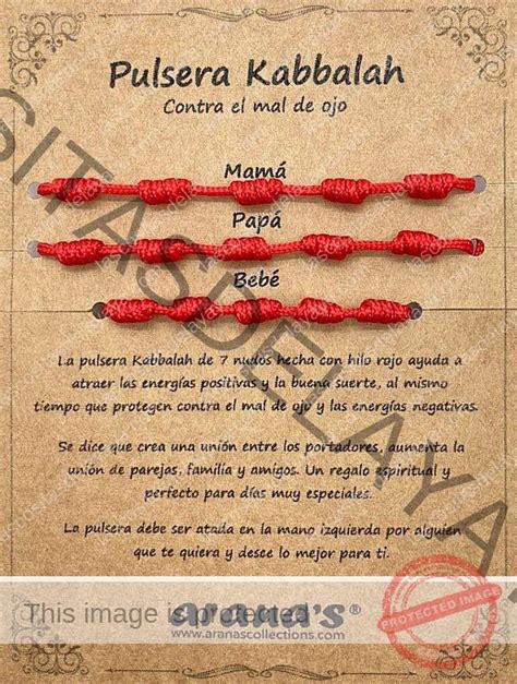 Descubre el significado de la pulsera roja de 7 nudos